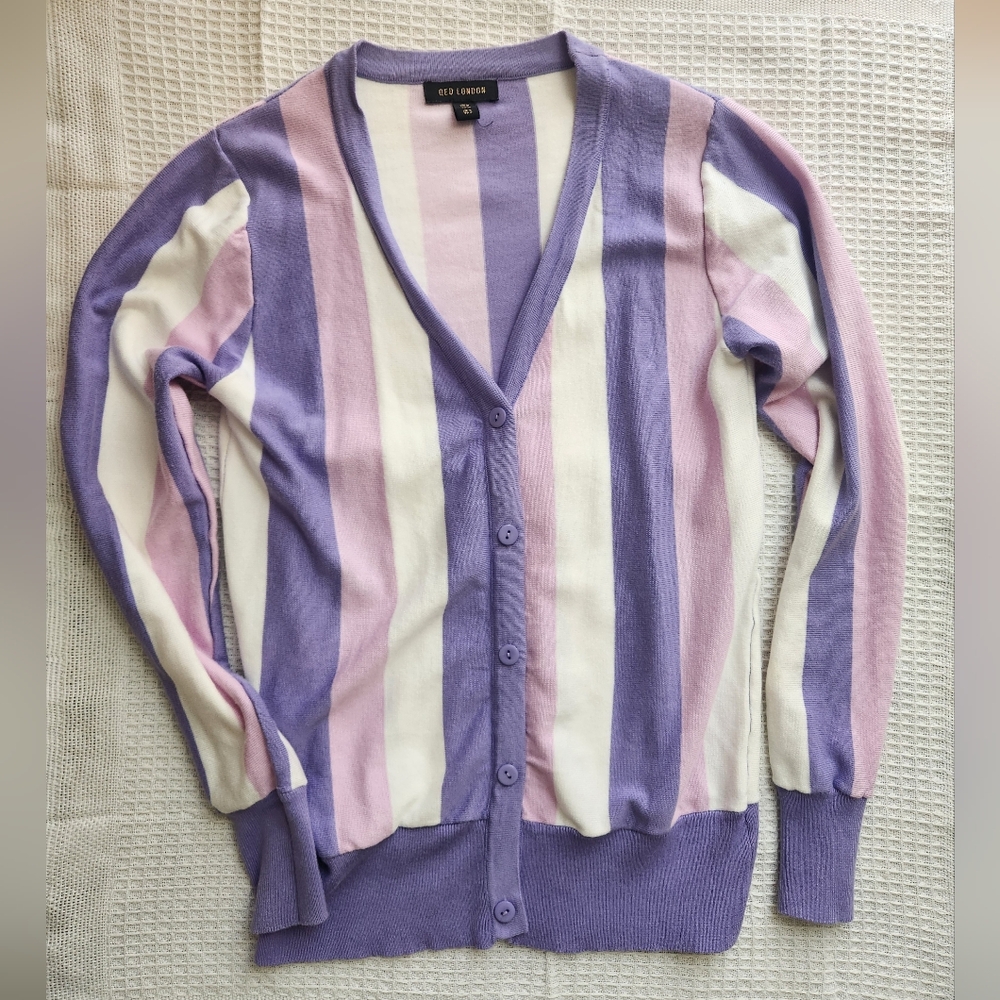 QED London Pastel Cardigan